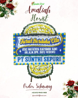Papan Bunga Duka di Muntuk