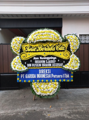Papan Bunga Duka di Muntuk