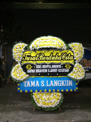 Papan Bunga Duka di Muntuk